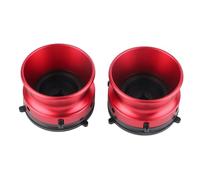 Tomantery NAB Hub Adapters Professional Aluminum for Studer ReVox 10 Inch Opener Universal Loading Device for, 2 Pack (Red)