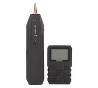 Tomantery Network Cable Tester Efficient PoE Identification Line Finder for Telephone Line, ABS Material, 1-250m Length Test for Engineering Wiring, Maintenance, Plug and Play