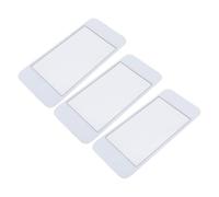 Tomantery New 2DS XL Resin Top Screen Lens Cover for Game Console Replacement Repair with Adhesive for Gamers (White)