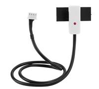 Tomantery Non-contact Liquid Level Sensor Advanced Water Detection Tool for Plastic/Glass Containers Intelligent Level Display for Industrial Use, 20mm Induction Distance (XKC-Y26-PNP 24V dedicated)