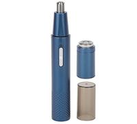 Tomantery Nose Hair Trimmer, Efficient Double Vane/Wing USB Barber Straight Vane/Wing Barber Straight Vane/Wing Razor for Men and Women, Facial Hair Removal, Birthday, ABS Material