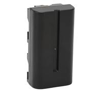 Tomantery NP F550 NP F570 Camera Lithium Ion Battery 3300mAh 7.2V Ideal for Camera Replacement Extra Power Supply for Bmpcc 6KPro Travel Business Trips Black Single