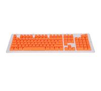 Tomantery Opach Opq Keycap, Founding Opq OEM OEM Comfortable Height Faa Key Keyboard Key Keyboard Resistant Injection for the Usury for the Mechanical 61/87/104 (Orange, red and black