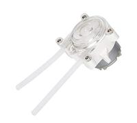 Tomantery Peristaltic Liquid Pump Mini Dosing Pump for Aquarium Analysis, Silent Engineering Plastic Dosing for Experiment and Biochemical Analysis