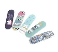 Tomantery Phone Finger Grip Ring Holder Adjustable Reusable Gel Pad Stand for IOS Phone Jogging Selfie, 5pcs