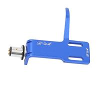 Tomantery Phonograph Turntable Headshell Aluminum Alloy Holder for Professional DJ Cartridges, Plug and Play for Turntables, Aluminum Alloy Material (Blue)