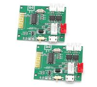 Tomantery Power Amp Module Dual-Channel Stereo Amplifier Board for 5.0 3.7-5V, DIY Mini Speaker Kit for Mobile Phones, 2Pcs 5W Amplifier Board