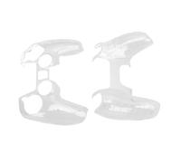 Tomantery Precise Gamepad Protective Cover Clear PC Hard Shell Full Protection for Controller, Portable for Game Enthusiasts, 2x Case