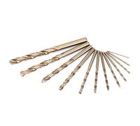 Tomantery Professional 74pcs M35 Cobalt Drill Bit Set with Split-Point Tip for Steel Plate Drilling, HSS-CO Twist Drills