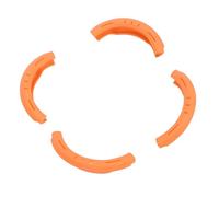 Tomantery Propeller Protective Bumper Shockproof Guard Lightweight Accessory for Avata 2, Effective Cushioning for Drone Enthusiasts (Orange)