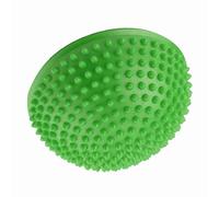 Tomantery PVC Inflatable Half Yoga Ball, 6.3in Massage Point Balance | Foot Massage Ball with Textured Surface, Half Balance Ball for Yoga, Core Training, Physical Therapy, Home Gym, Anti-Slip Bas