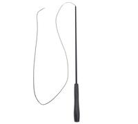 Tomantery Retractable Cat Wand Teaser with Built-In LED Light, USB Rechargeable Interactive Toy Wand for Cats, Promotes Bonding Between Owner and Pet, Plastic