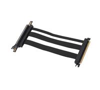 Tomantery Right Angle PCIE 5.0 X16 Cable, PCIE 5.0 X16 GPU Extension Cable Long Service Life 128Gbps for ITX Builds (20cm)