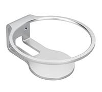 Tomantery Roam Speaker Wall Mount Sturdy Easy to Install Bracket for Living Rooms, Bedrooms, Dens with Rubber Stopper and Screw (Silver)