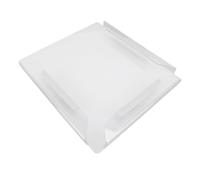 Tomantery RV Hail Proof Satellite Dish Protective Cover Clear PC Material for SpaceX Mini, Anti Aging Roof Protection Cover for Outdoor Use
