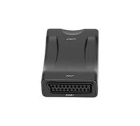 Tomantery SCART to HD Multimedia Interface Adapter High Definition 1080P Video and Converter for STBs DVDs, Plug and Play for TV Box Entertainment Black