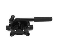 Tomantery Self-Priming Boat Hand Diaphragm Bilge Pump for Marine Applications, Compact Manual 720GPH Pump for Emergency Situations, Aluminium Handle for 33mm Hose