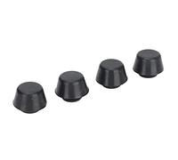 Tomantery Silicone Anti-Vibration 3D Printer Foot Pad for Prusa I3-4Pcs Durable Black Silicone Foot, Stable Replacement Rubber Feet for Prusa I3 MK3 MK3S,Easy to Install for 3D Printer Enthusiasts