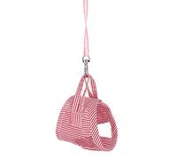 Tomantery Small Animal Pet Harness with Leash, Cotton Vest for Guinea Pig | Guinea Pig Chest Strap, Adjustable Hook & Loop, Lightweight Walking Harness for Small Pets, Pink