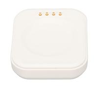 Tomantery Smart Wireless Magnetic Charger Fast Charging Dock for Watch, 3.3ft USB Charging Cable, Portable Design for Travelers, ABS Material (White)