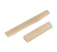 Tomantery Smooth Camel Bone Guitar Saddle Nut, Easy to Install on 6 String Folk Guitars, Ideal for Musicians and Guitar Enthusiasts (Original Color)