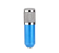 Tomantery Sound Recording Microphone, 20 Hz-20 KHz Light Single-dining Room Cap of Comfortable Condenser-storm Microphone Standard Screw Adapters with Shock Holder for Singing for Instruments