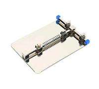Tomantery Steel Mainboard Fixed Soldering Fixture Tool for Mobile Phone Circuit Board Repair, Universal and Professional Tool for PDA MP3 Repair, Steel Material, 3.54x5.11inch