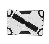 Tomantery Tablet Protective Cover Durable Scratch Resistant Case with Multifunctional Bracket for IOS Tablet 10.2in Multicolor (Silver)