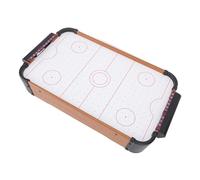 Tomantery Tabletop Air Hockey Game Premium Fan Electric Long Lasting Wind Power Perfect Entertainment for All Ages MDF Material Lightweight Portable for Family Gatherings