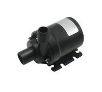 Tomantery Tomantery Compact Silent Brushless High Pressure Diaphragm Water Pump Ideal for Hydroponic Tank, White Plastic Cover, 3 X 2.5 X 1.9 Inches (DC12V Below 60) (DC12V Below 60)