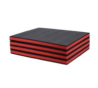 Tomantery Tool Box Foam Inserts Durable Customizable Storage Sheet Set for Toolbox Protection 4pcs for Projects and Model Making