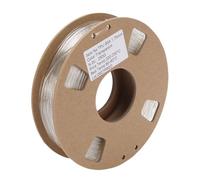 Tomantery TPU Filament 1.75mm 95A 250g Flexible 3D Printer Filament for Shoe Soles, Straps Transparent