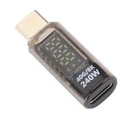 Tomantery Type C Fast Charging Adapter 240W PD 40Gbps Digital Display for Versatile Devices