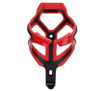 Tomantery Ultralight Bicycle Water Bottle Holder Integrated Cup Cage for All Bicycles with Kettle Holes, Polycarbonate Road Bike Bottle Cage for Dynamic and Cool Modeling (Red)