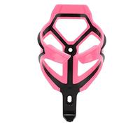 Tomantery Ultralight Bicycle Water Bottle Holder Integrated Cup Cage for All Bicycles with Kettle Holes, Polycarbonate Road Bike Bottle Cage for Dynamic and Cool Modeling (Pinkish)