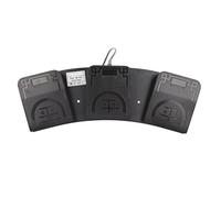 Tomantery USB Foot Pedal Three Keys Programmable Keyboard for PC Gaming and Transcription Use