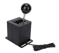 Tomantery USB Simulator Shifter Premium H Gear Shifter for Sim Racing Game for PC for WRC EST Suitable for ATS ETS Dust Black Aluminum Alloy