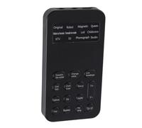 Tomantery Voice Changer Mini Sound Card 12 Sound Effects Fine Tuning Function for Live Broadcasting ABS Material