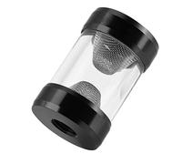 Tomantery Water Cooling Filter G1/4 Microwire with Fine Screen for Efficient Impurity Removal in PC Cooling Systems (Black)