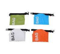 Tomantery Water Proof Dry Bag Multi-Purpose Roll-Top Sack for Kayaking Swimming Camping 4 Units Sturdy PVC Material (5L Each 1 piece)