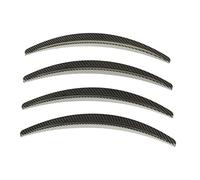 Tomantery Wheel Fender Flares Durable Protection Function for 2017-2022, 4PCS Replacement Smooth Surface Kit for Car Owners (High Gloss Carbon Fiber Style)