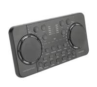 Tomantery Wireless Live Sound Card Mixer for Studio Recording, Stable Connection and Diverse Sound Effects for Online Live Streaming, Portable Plastic Shell Material
