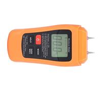 Tomantery Wood Moisture Meter Digital Backlit LCD Moisture Detector Tester for Wood Building Material for Builders/Carpenters, Portable Design for Floor/Paper Detection