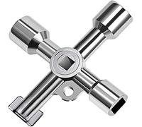 Tomario Meter Box Key Gas Key Meter Key Utilities Key for Electric Cupboard Cabinet Opening Key Zinc Alloy