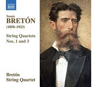 Tomas Breton - Toms Bretn String Quartets Nos. 1 and 3 - CD - E4z