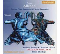 Tomaso Albinoni Double Oboe COncertos & String Concertos - Volume 2 - Tomas (CD)