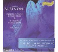 Tomaso Albinoni - Double Oboe Concertos String Concertos - Volume I - - N3z