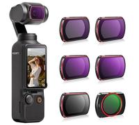 TOMAT ND Filter Set for DJI Osmo Pocket 3 Accessories - 6-Pack, CPL, UV, ND8, ND16, ND32, ND64 Filter