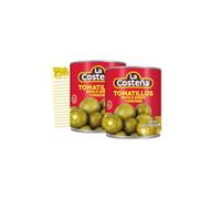 Tomatillos Bundle with La Costena Tomatillos Whole Green Tomatoes 794g x2 and Intrinsic Treats Shopping List Card