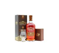 Tomatin - Sherry Cask Highland Single Malt - 18 year old Whisky 70cl 46% ABV (Includes Glencairn Glass)